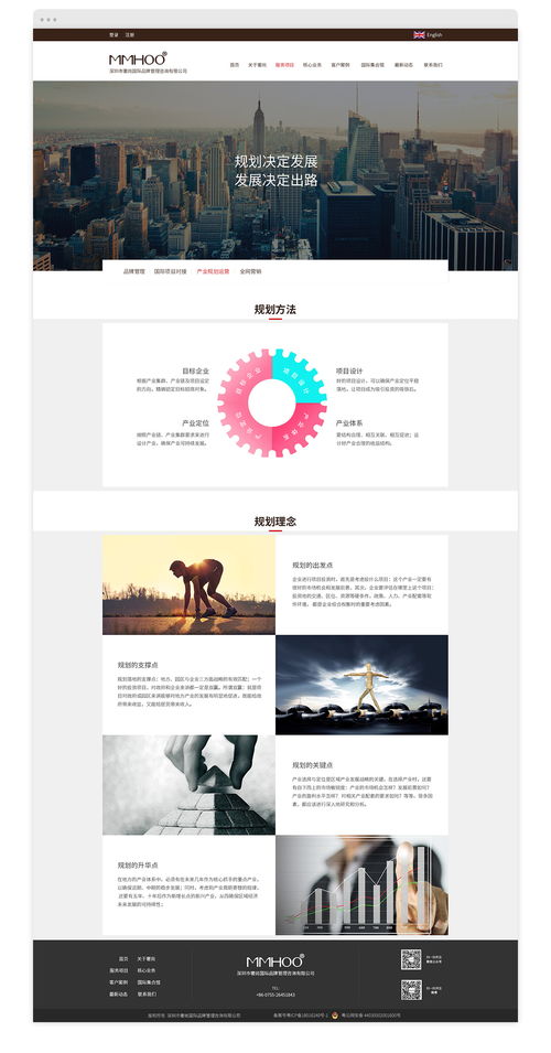 企业官网设计与品牌形象 网页与网站的艺术融合